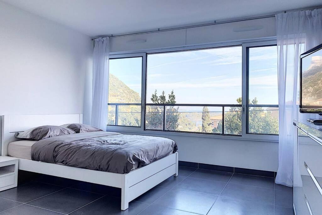 Great Studio With A Sea View And Parking In 400 Meters From Monaco Beausoleil Luaran gambar