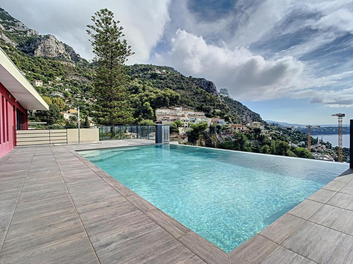 Great Studio With A Sea View And Parking In 400 Meters From Monaco Beausoleil Luaran gambar